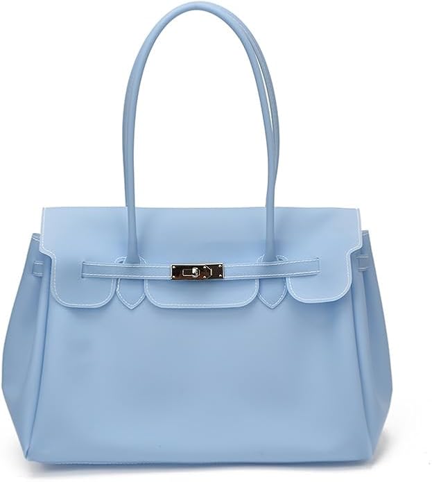 Jelly Charm Tote ✨ Kawaii Y2K Shoulder Bag ✨ Cute Summer Handbag