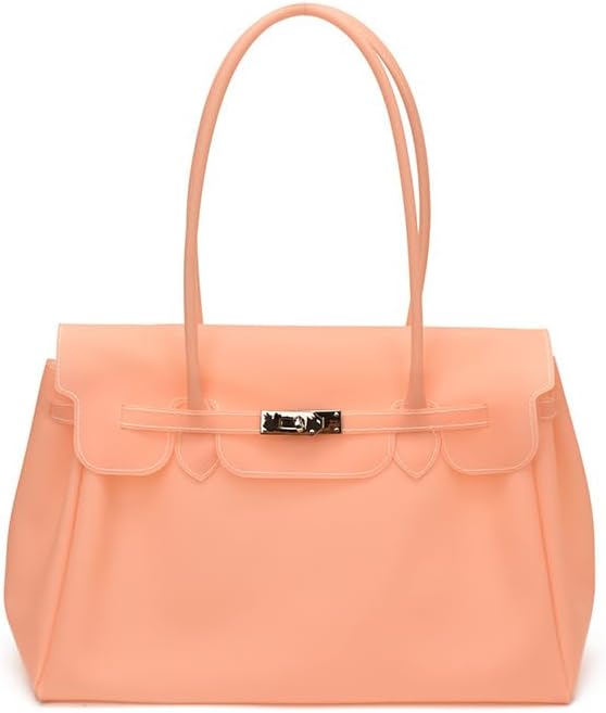 Jelly Charm Tote ✨ Kawaii Y2K Shoulder Bag ✨ Cute Summer Handbag