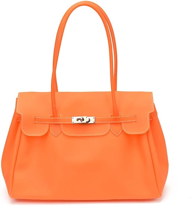 Jelly Charm Tote ✨ Kawaii Y2K Shoulder Bag ✨ Cute Summer Handbag