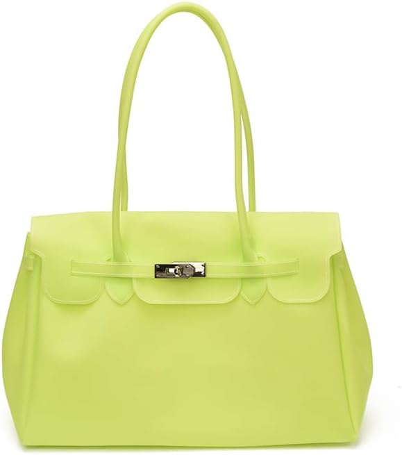 Jelly Charm Tote ✨ Kawaii Y2K Shoulder Bag ✨ Cute Summer Handbag