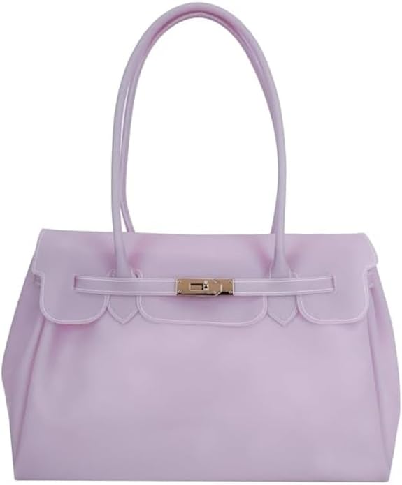 Jelly Charm Tote ✨ Kawaii Y2K Shoulder Bag ✨ Cute Summer Handbag
