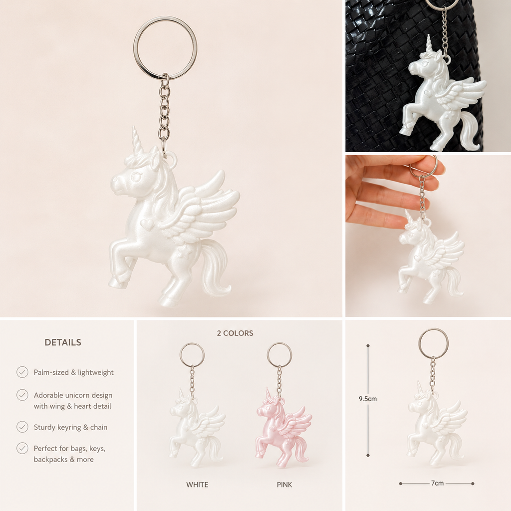Unicorn Bag Charm