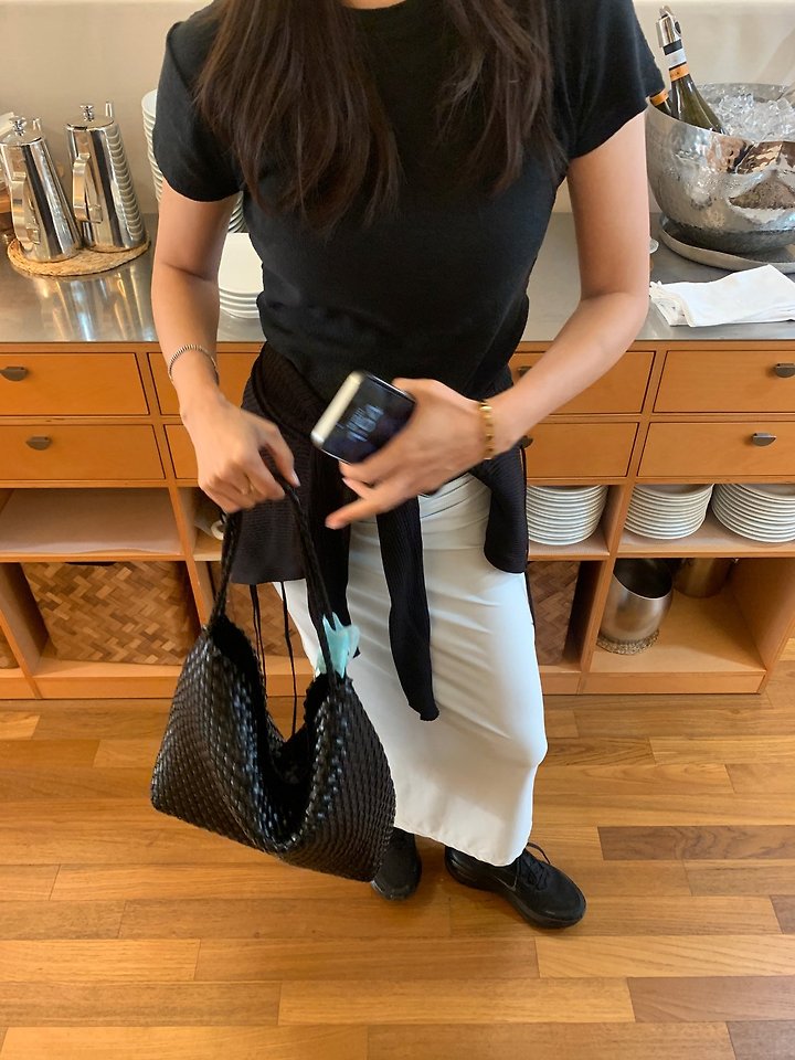 Handmade Woven Hobo Bag