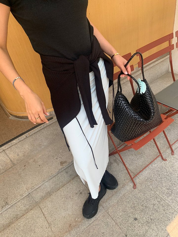 Handmade Woven Hobo Bag
