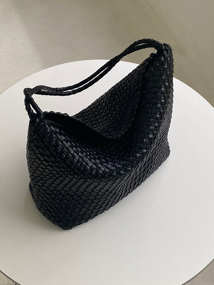 Handmade Woven Hobo Bag
