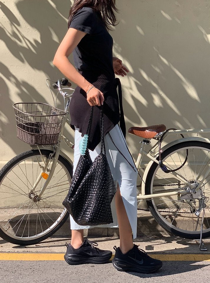 Handmade Woven Hobo Bag