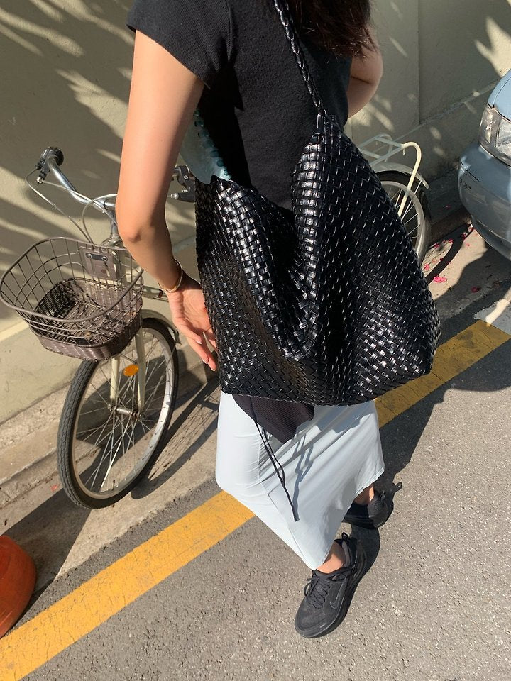 Handmade Woven Hobo Bag