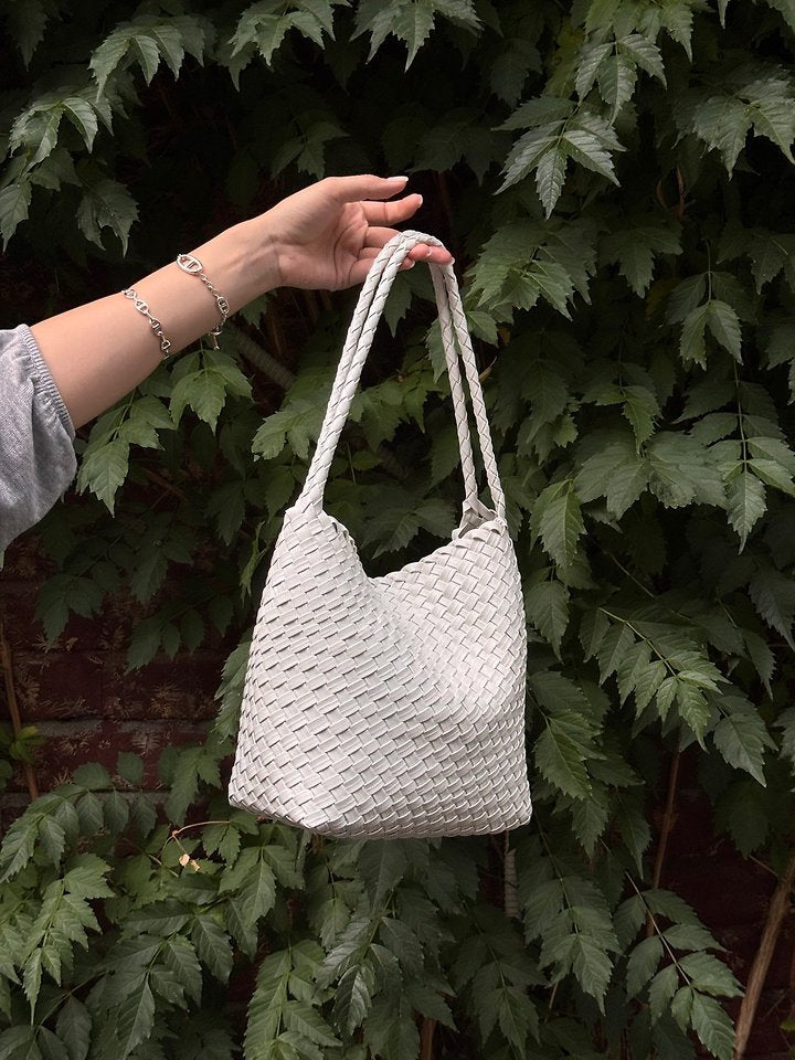 Handmade Woven Hobo Bag