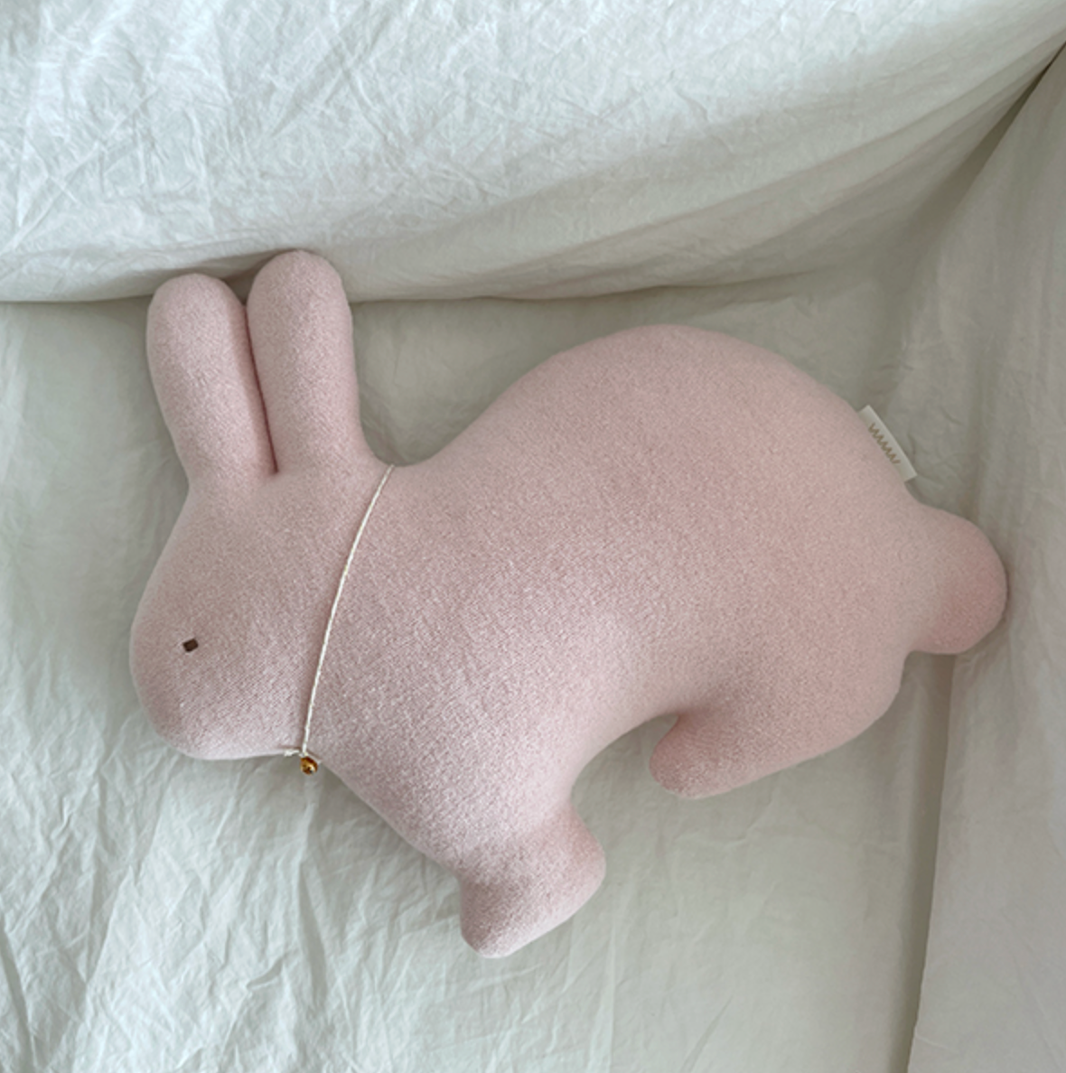 Cozy Plush Bunny Pillow