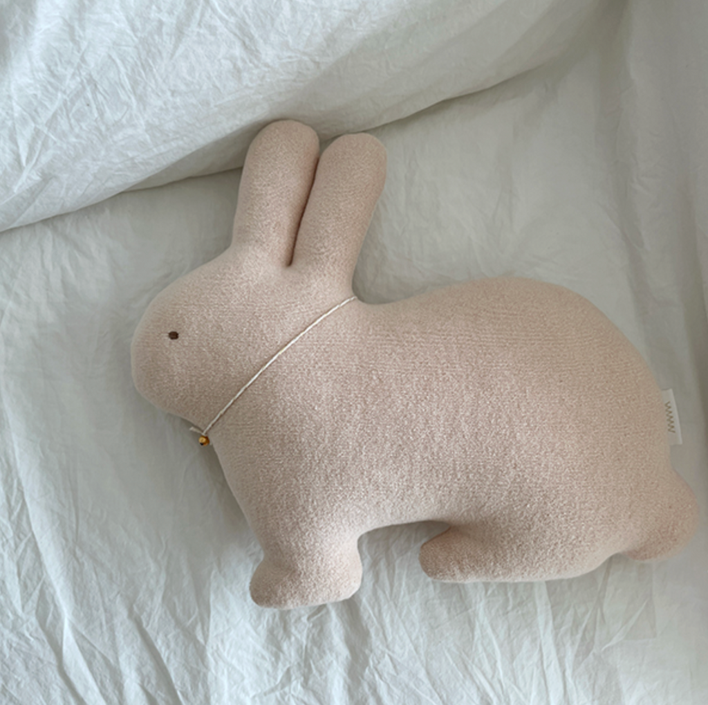 Cozy Plush Bunny Pillow