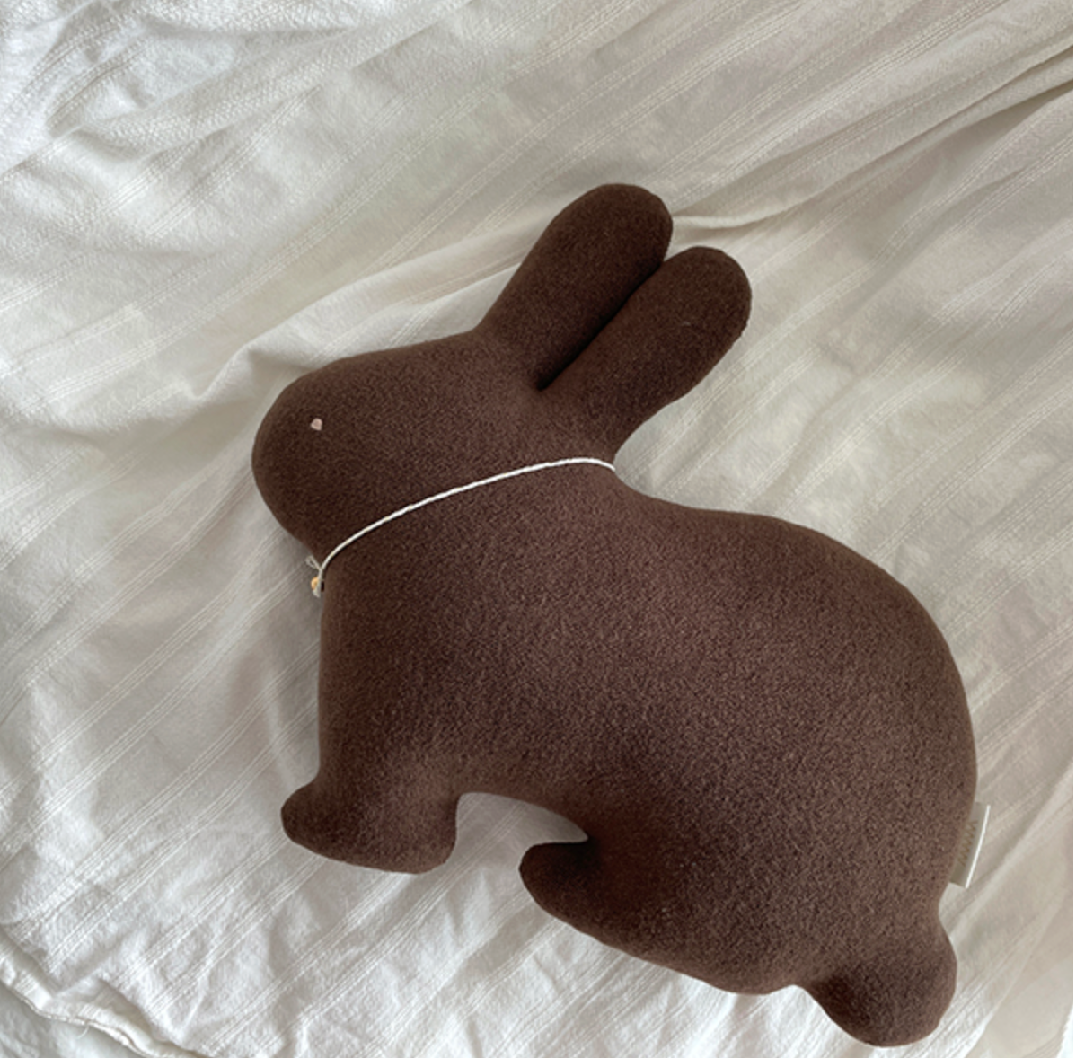 Cozy Plush Bunny Pillow