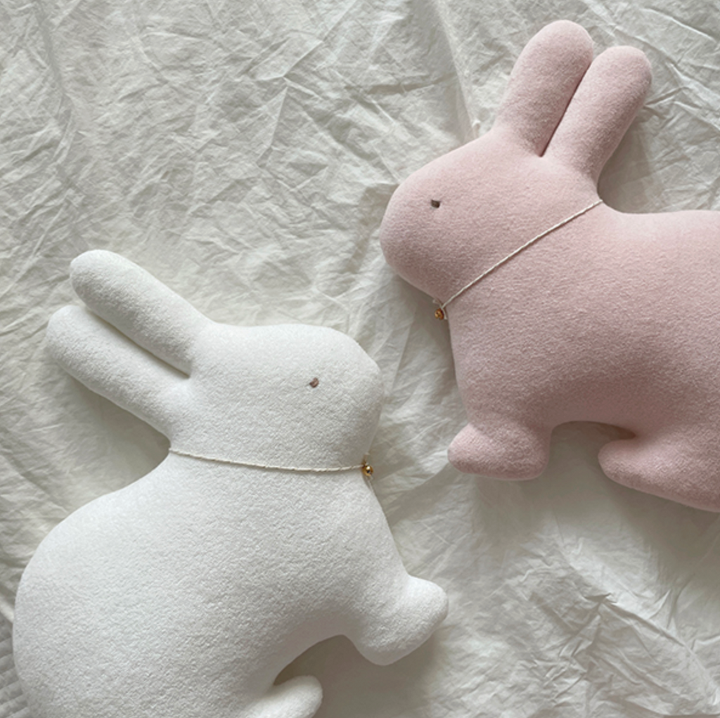 Cozy Plush Bunny Pillow