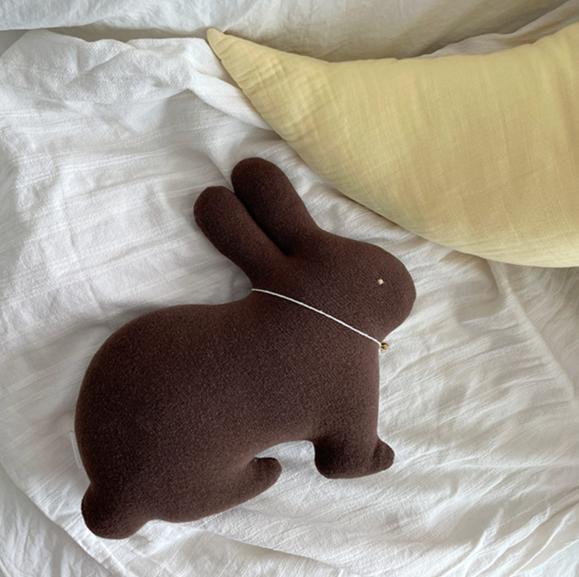 Cozy Plush Bunny Pillow