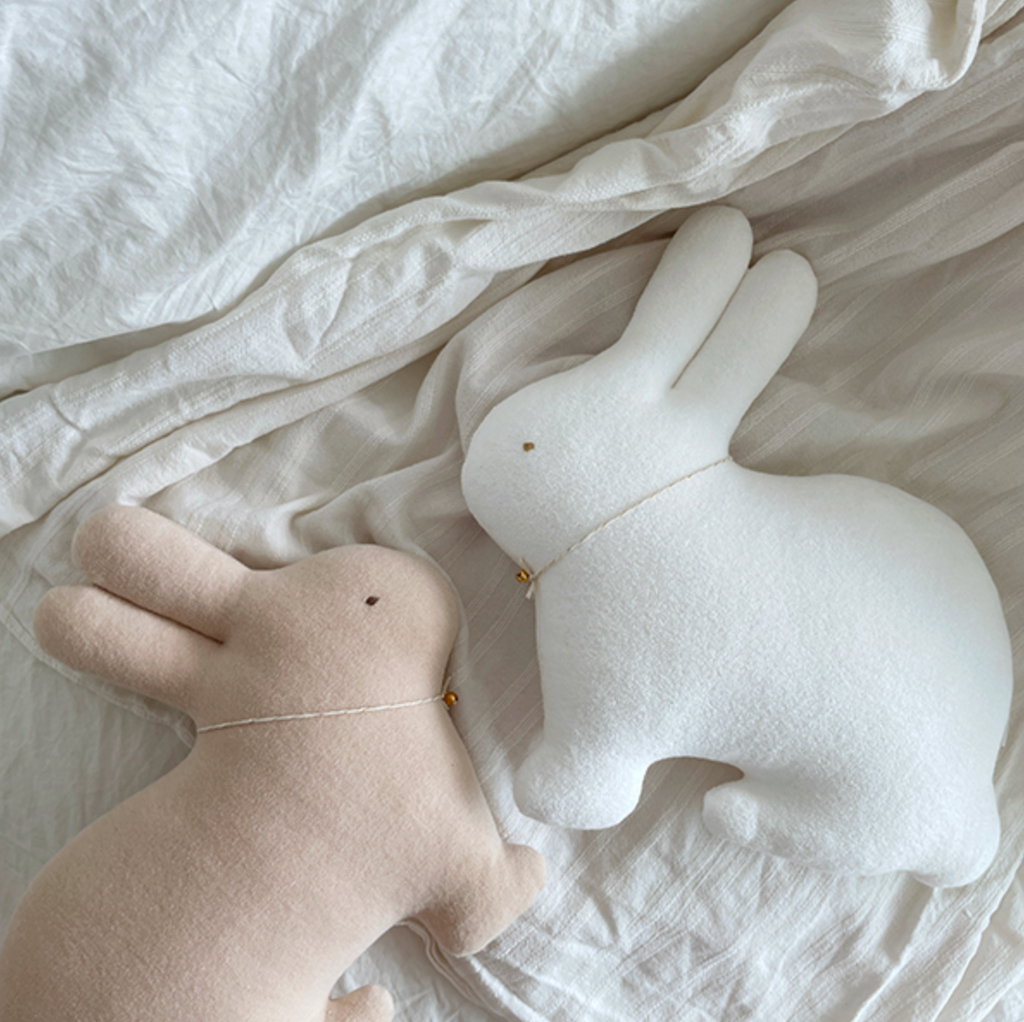 Cozy Plush Bunny Pillow