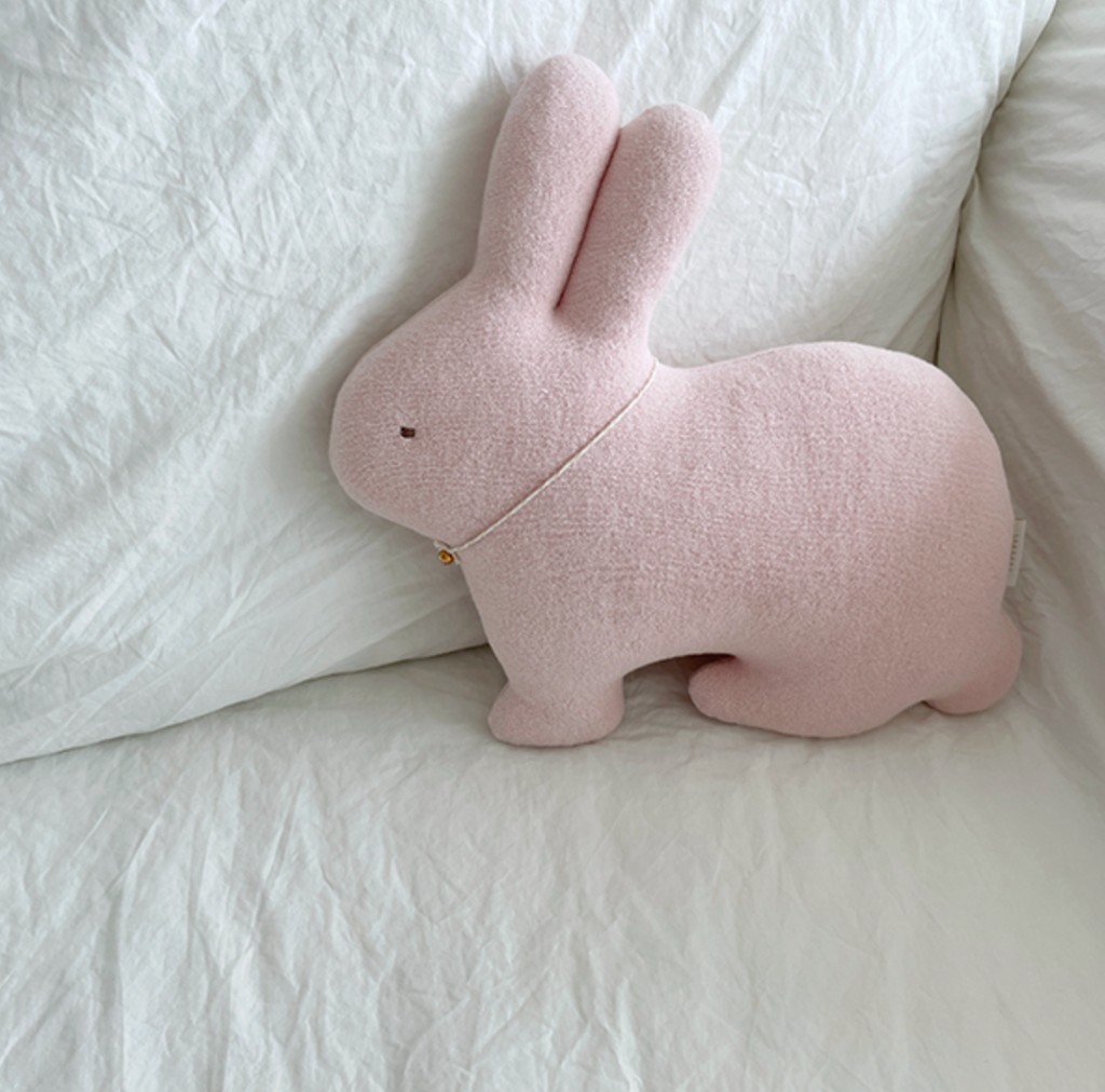 Cozy Plush Bunny Pillow