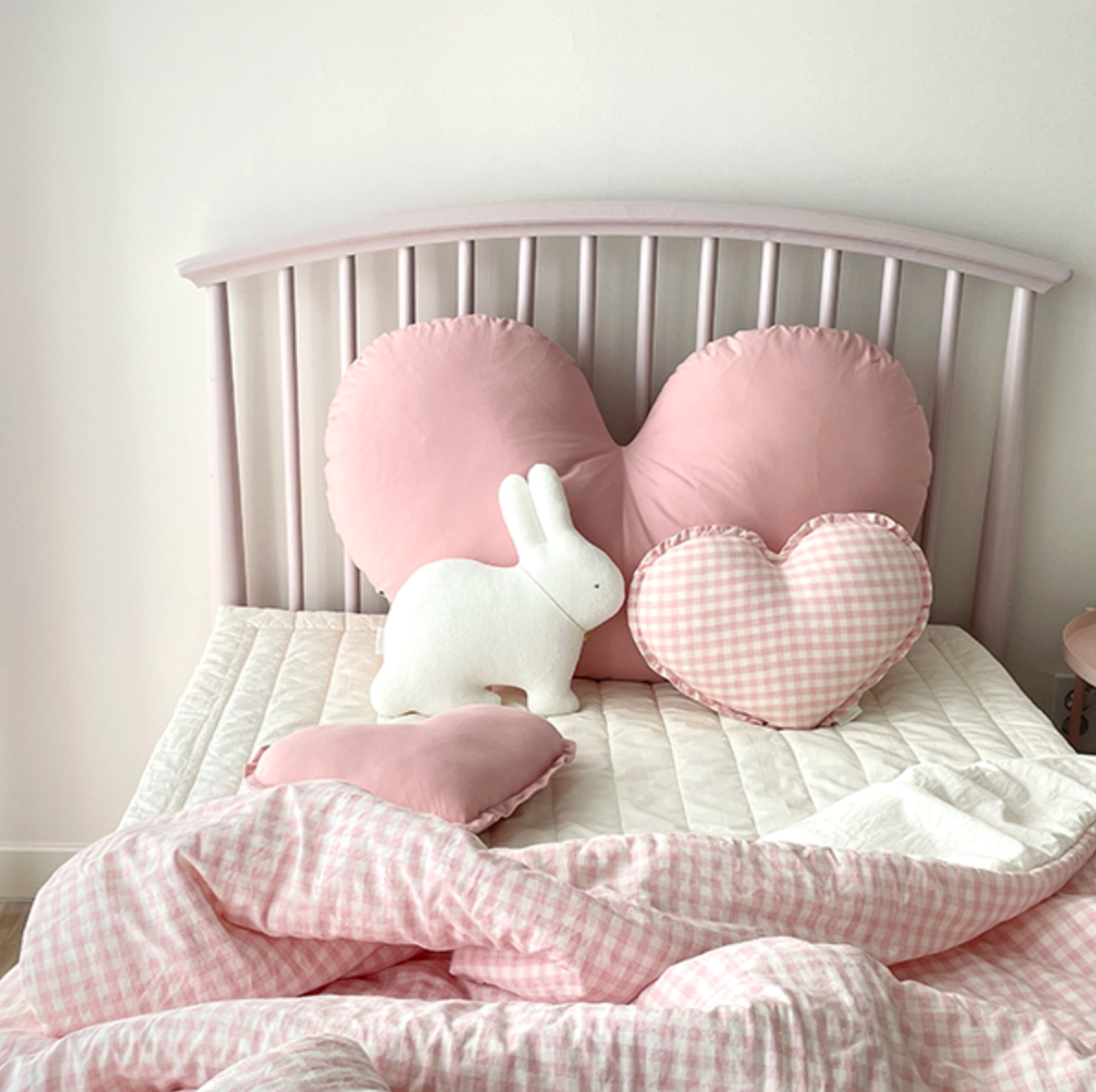 Cozy Plush Bunny Pillow