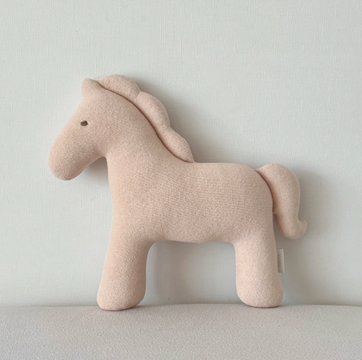 Soft Plush Horse Pillow | Cozy Decorative Cushion for Nursery, Sofa & Bed
