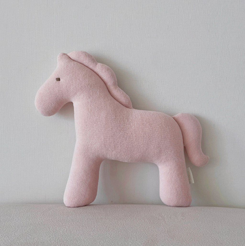 Soft Plush Horse Pillow | Cozy Decorative Cushion for Nursery, Sofa & Bed