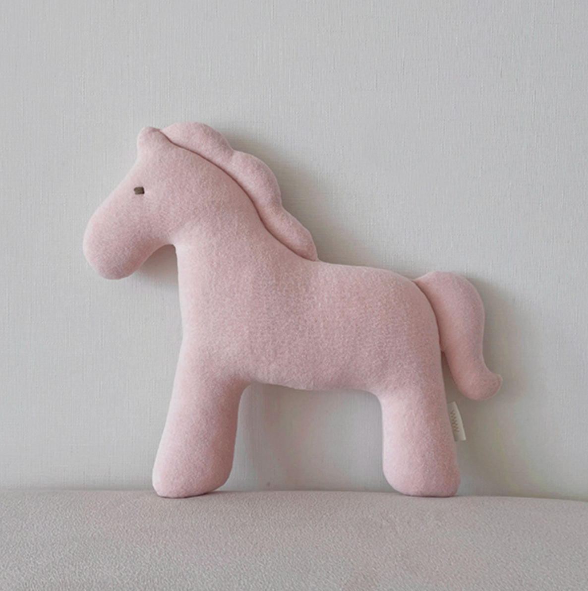 Soft Plush Horse Pillow | Cozy Decorative Cushion for Nursery, Sofa & Bed