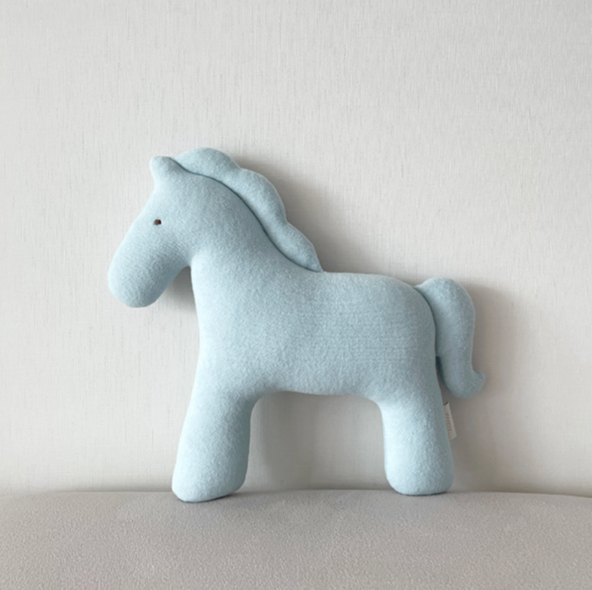 Soft Plush Horse Pillow | Cozy Decorative Cushion for Nursery, Sofa & Bed