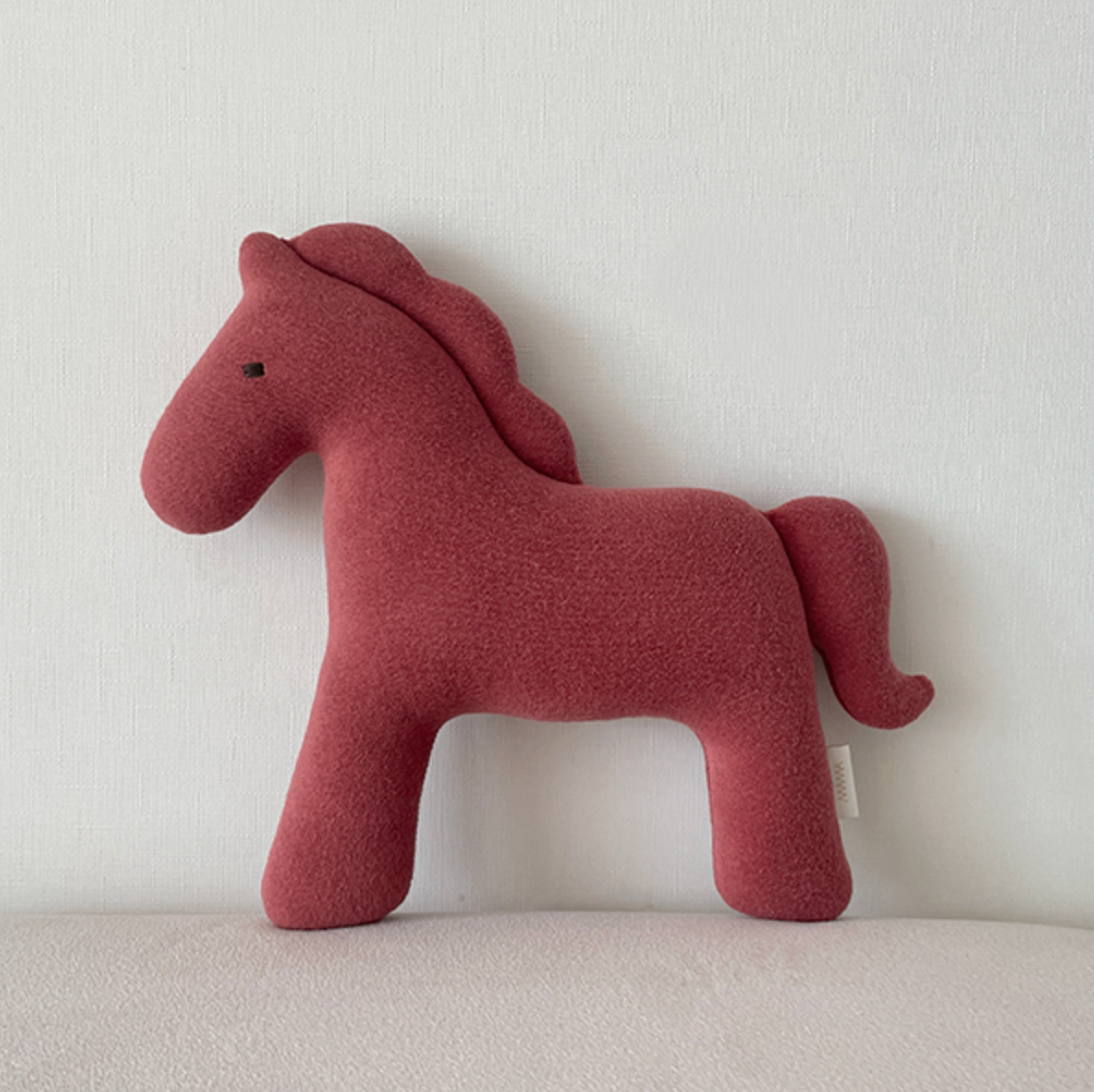 Soft Plush Horse Pillow | Cozy Decorative Cushion for Nursery, Sofa & Bed