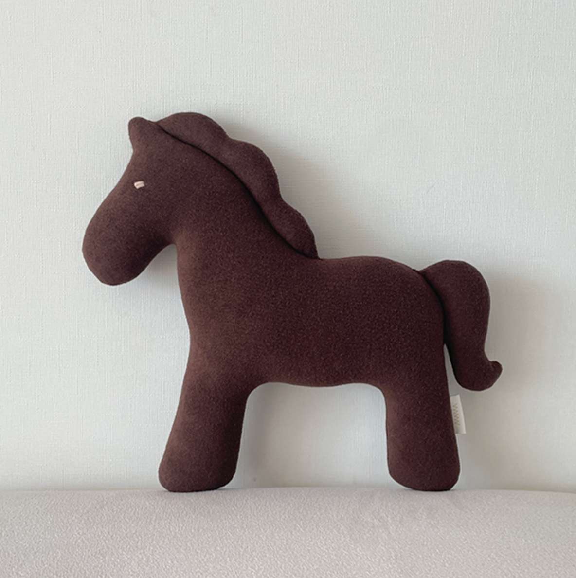 Soft Plush Horse Pillow | Cozy Decorative Cushion for Nursery, Sofa & Bed