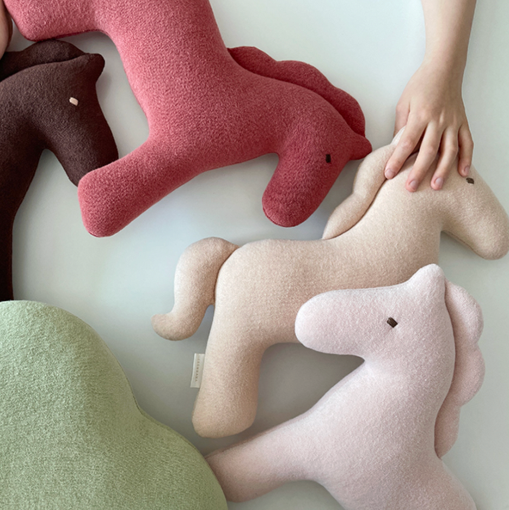 Soft Plush Horse Pillow | Cozy Decorative Cushion for Nursery, Sofa & Bed
