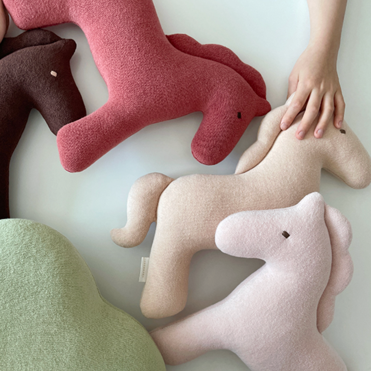 Soft Plush Horse Pillow | Cozy Decorative Cushion for Nursery, Sofa & Bed